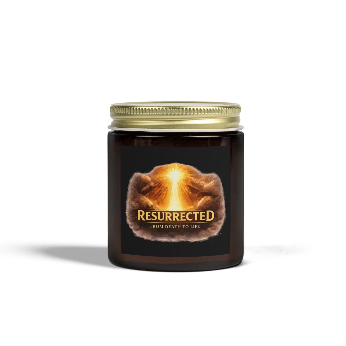 Resurrected Scented Candle — Coconut Apricot Wax (4oz/9oz)